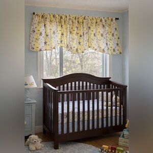 EUC Custom made Laura Ashley children’s window valance. Whimsical design.